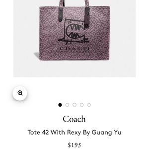 Coach 1941 Tote. Limited edition. Sold out.